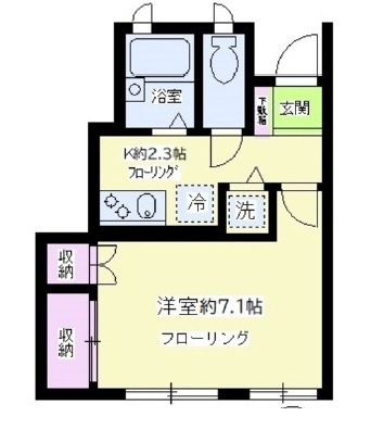 ディアコート碑文谷の間取り|間取りです。