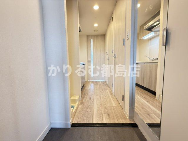 SHOKEN Residence大阪都島の玄関