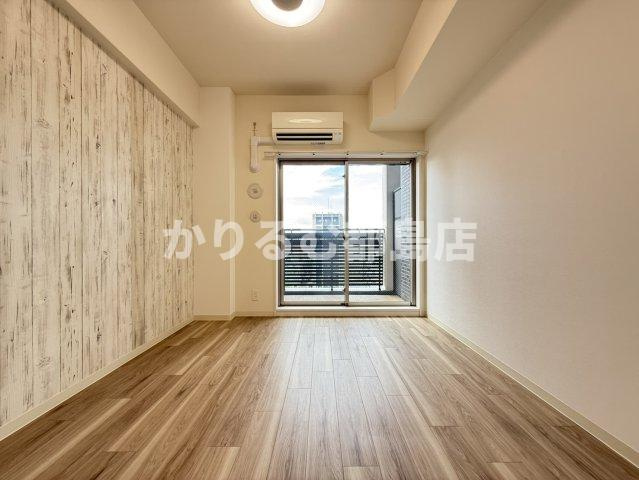 SHOKEN Residence大阪都島の居間・リビング