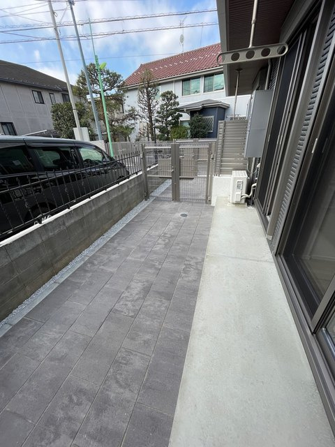 クレスト経堂のバルコニー