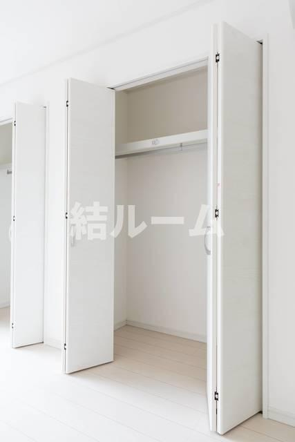 板橋区赤塚６丁目のアパートの収納|別号室参考写真