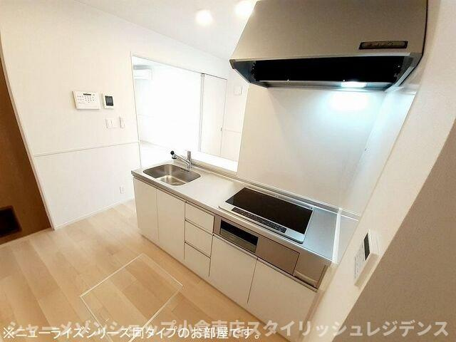 フィールズイーストＢのキッチン|キッチンです