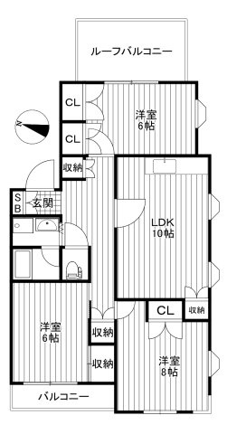 【間取り】 | メゾン・ボヌール15