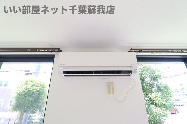 レジデンスヤマダⅢの設備|エアコン