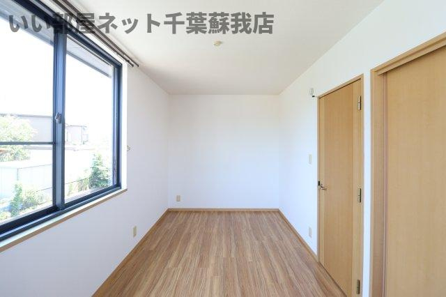 レジデンスヤマダⅢの寝室|寝室です