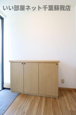レジデンスヤマダⅢの収納|シューズボックス