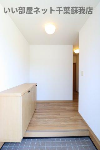 レジデンスヤマダⅢの玄関|毎日通る玄関はこちらです