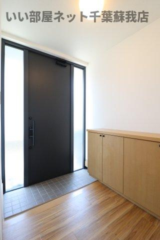 レジデンスヤマダⅢの玄関|シンプルで使いやすい玄関です