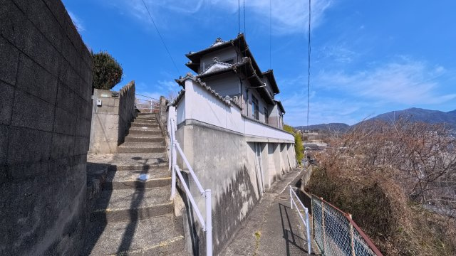 呉市両城1丁目戸建ての前面道路含む現地写真