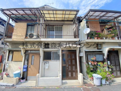 【外観】 | 　大東市津の辺町19テラスハウス | 外はこのようになっています