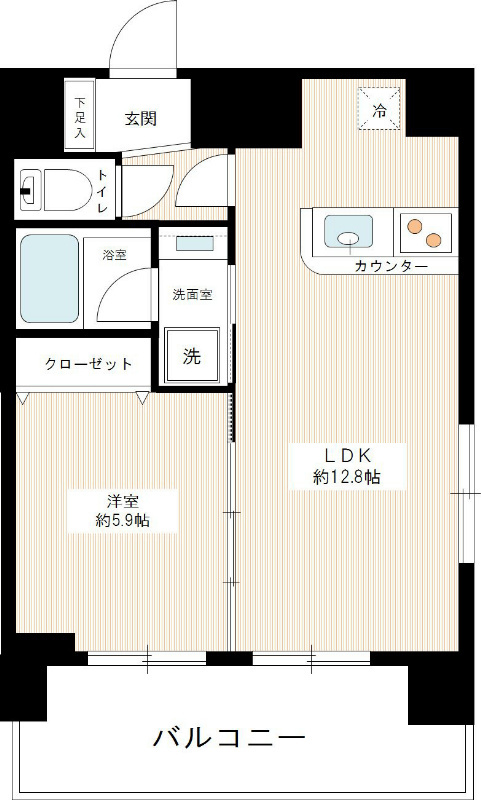 ウィスティリアときわ台 の間取り