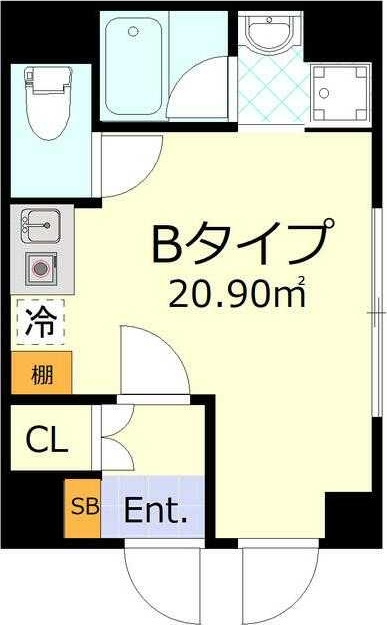 ブローテ三ノ輪の間取り