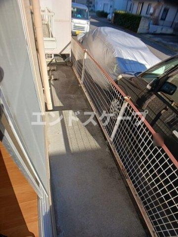 エルディムハイツのバルコニー|高崎、前橋のお部屋探しはエンドスケープまで！お客様の理想お聞かせ下さい♪