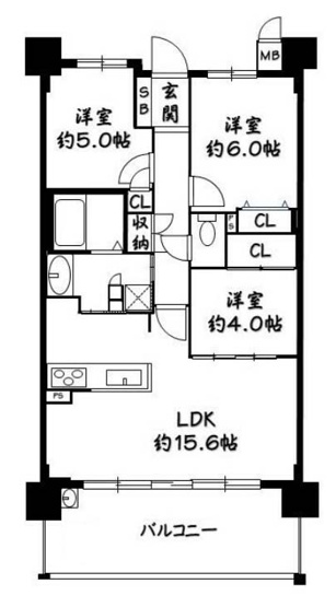 【間取り】 | ＢＥＬＩＳＴＡ京都山科 | 専有面積68.53㎡