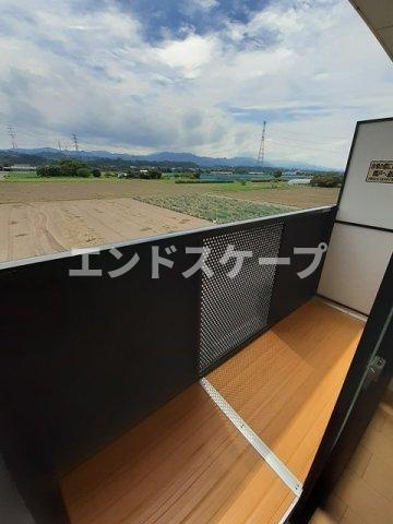 グローリー　Ⅰのバルコニー|高崎、前橋のお部屋探しはエンドスケープまで！お客様の理想お聞かせ下さい♪