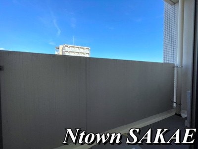 【バルコニー】 | カスタリア新栄Ⅱ | 陽当たり良好なバルコニーです