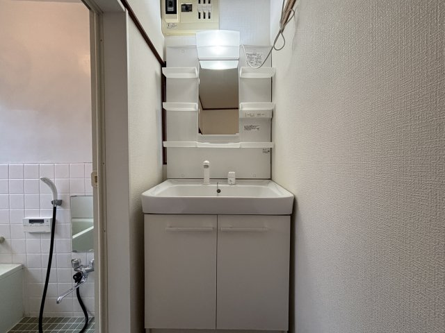 中新宿戸建の洗面所
