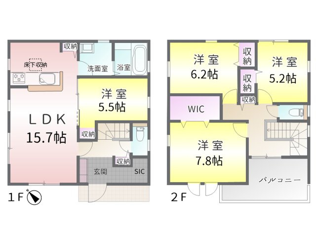 小牧市光ケ丘２丁目(全1棟)