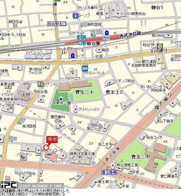 【地図】 | 日神パレス桜台第２