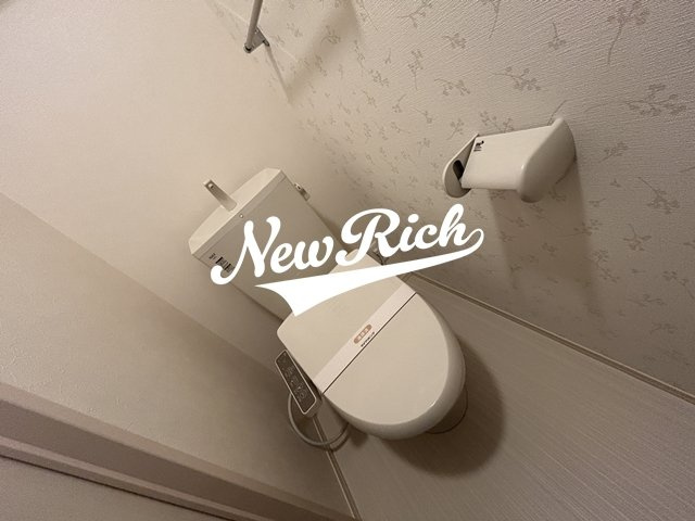 伊勢崎市宮前町のアパートのトイレ