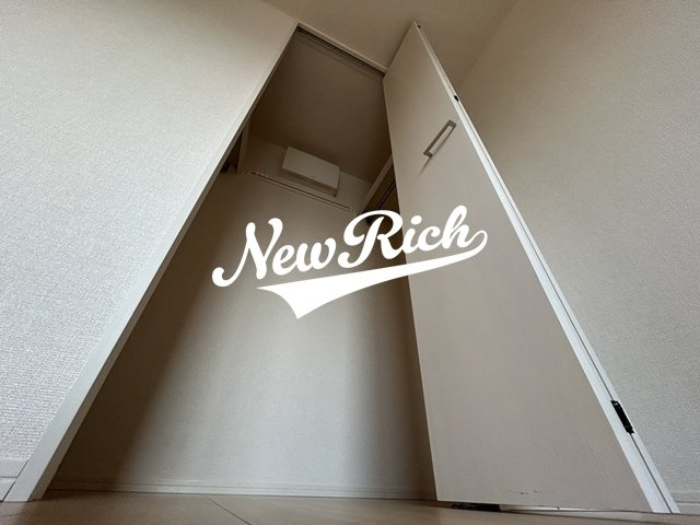 伊勢崎市宮前町のアパートの収納