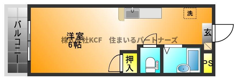 オーシャン本町の間取り