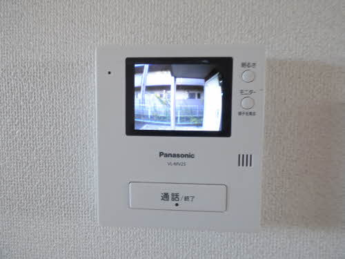 パストラル久留米 B棟のセキュリティ|TVモニター付きで安心です☆