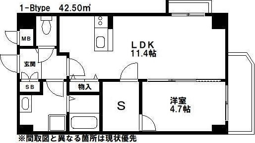 ロジュマンエストの間取り|使い勝手の良い間取りです♪