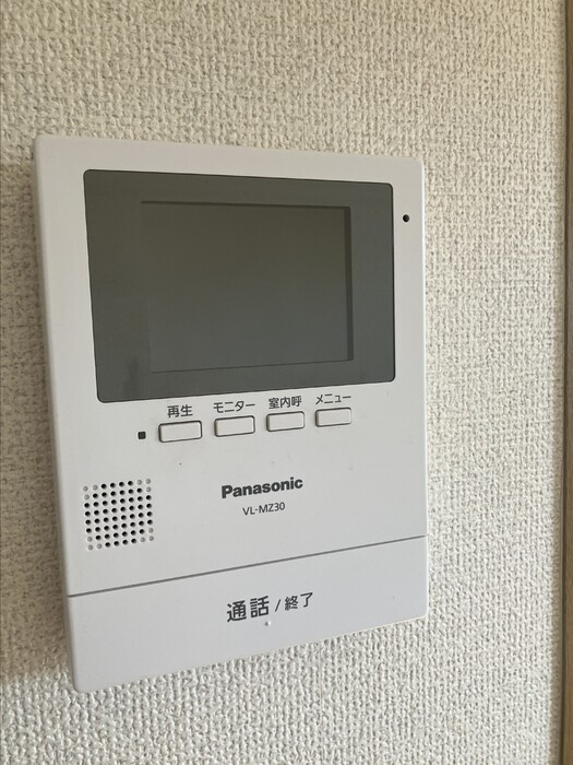 ドミールパーク江﨑のセキュリティ|TVモニター付きで安心です☆