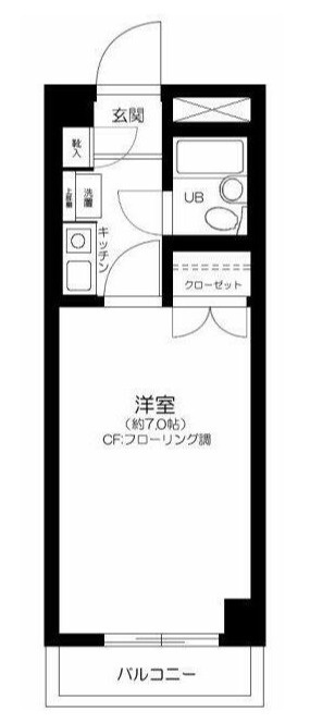 ベルメゾン笹塚の間取り