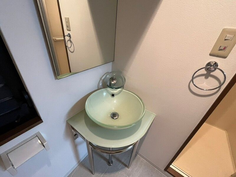 大阪市浪速区桜川２丁目の賃貸マンションの洗面所
