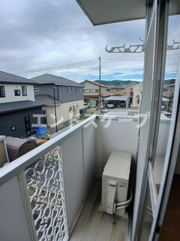 プラネット　Ⅱのバルコニー|高崎、前橋のお部屋探しはエンドスケープまで！お客様の理想お聞かせ下さい♪