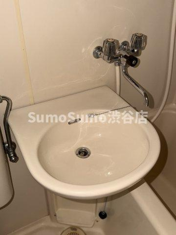 緑が丘ハイツの洗面所