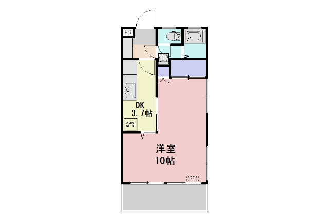 ハイネスいなばの間取り