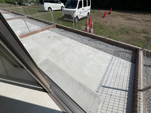 仮）高崎市上小鳥町Ｎ様アパート新築工事のその他|庭（イメージ）