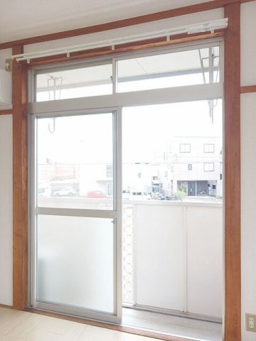 エルディム松本のバルコニー