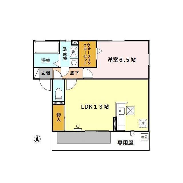 ハイツさくらの間取り