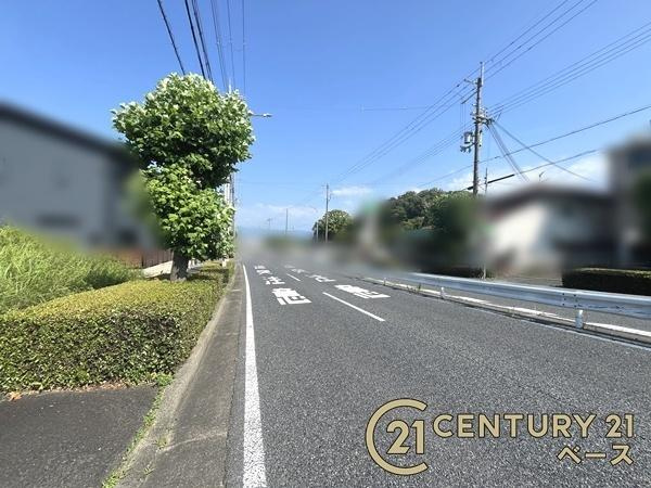 北葛城郡広陵町みささぎ台　建築条件なし土地の前面道路含む現地写真|■現地撮影写真■
