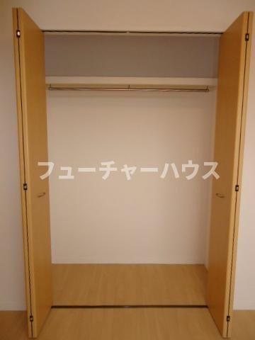 シャルムオーヴェストの収納|クローゼット（イメージ）