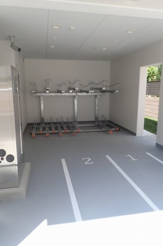 ANNEX池之端の駐車場