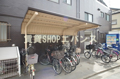 【その他共用部分】 | メゾンコスモ | 駐輪場です