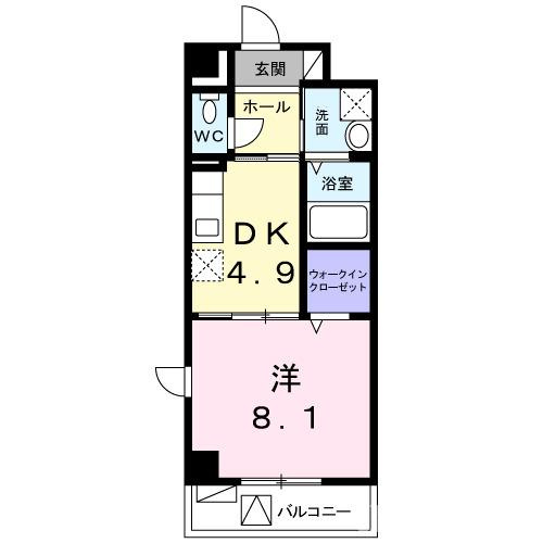 パールハイツの間取り