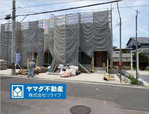 クワイエ　羽島郡岐南町薬師寺第2　全3区画分譲の外観|「現地（2026年6月4日）撮影」　
■外観写真　
■ヤマダ不動産　株式会社リライフ　