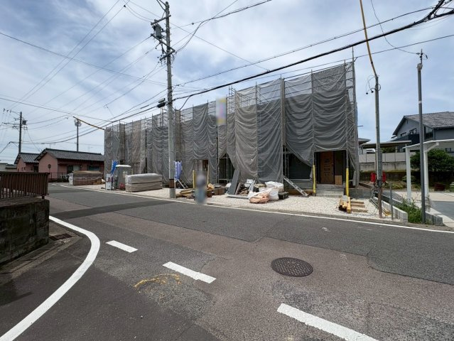 クワイエ　羽島郡岐南町薬師寺第2　全3区画分譲の外観|「現地（2026年6月4日）撮影」　
■全体写真　
■ヤマダ不動産　株式会社リライフ　