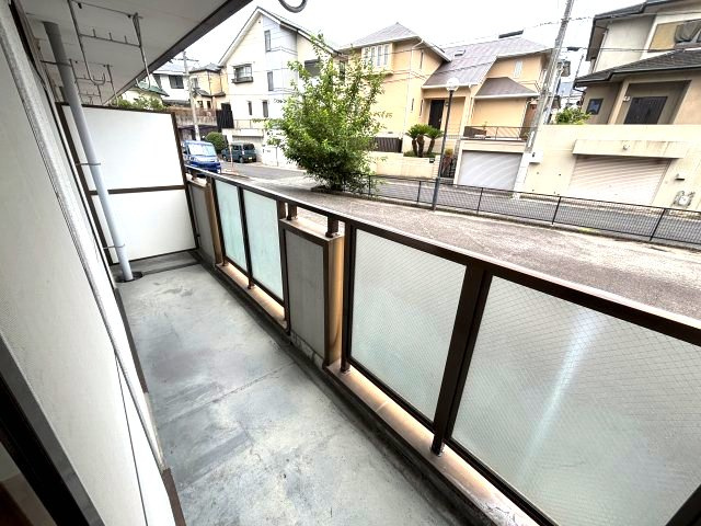 サウスタウンＦのバルコニー