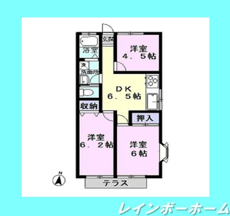 【仲介手数料：50％OFF】対象物件！の間取り