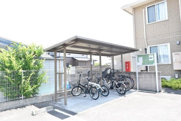 ヴェルデ柞原のその他共用部分|駐輪場