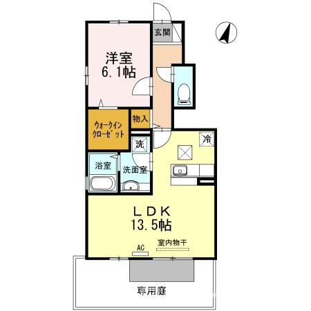 ヴェルデ柞原の間取り