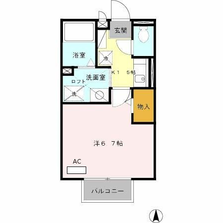 ファミール麻野の間取り