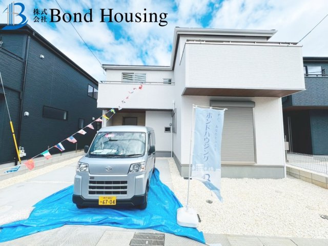 全8棟　3号地　駐車２台　WIC付　西区竜が岡1丁目　新築戸建